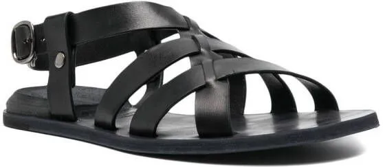 Officine Creative Contraire 100 leather sandals Black