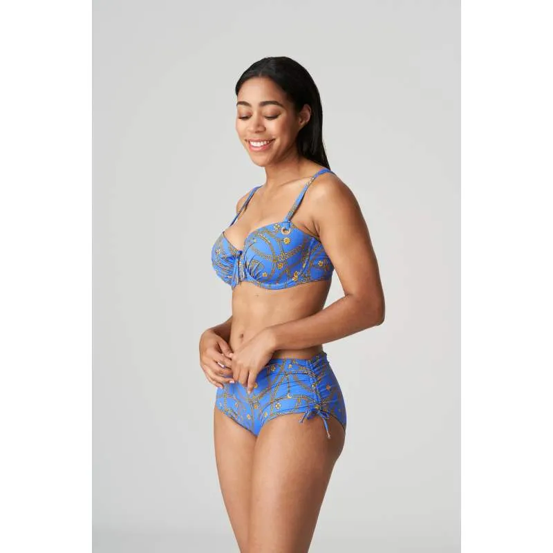 Padded Blue Bikini- Unas1 Primadonna Discount- Bikini plus size padded       Berlin