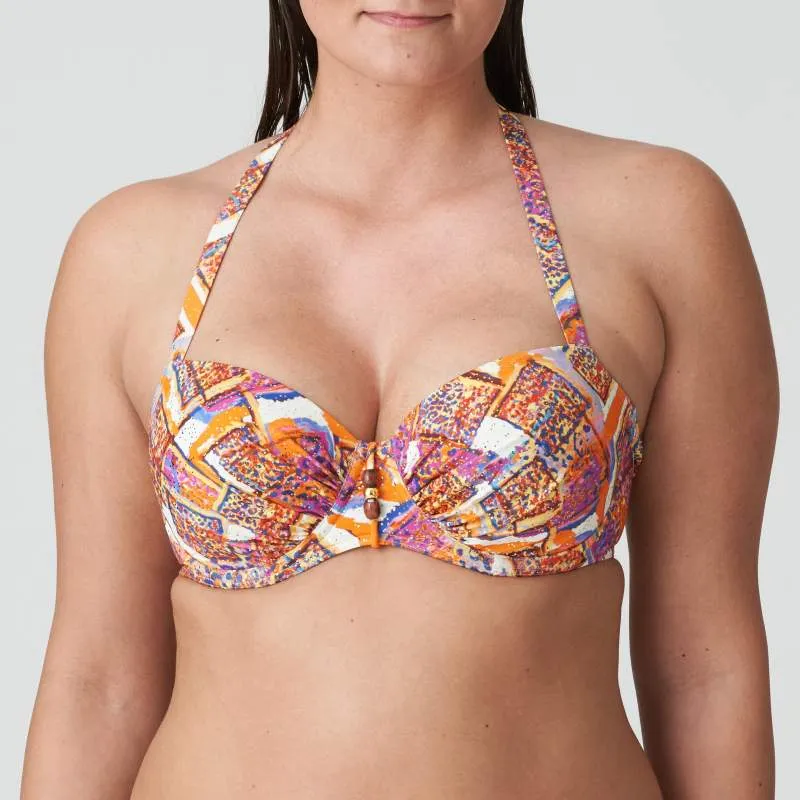 Padded Printed Bikini- Unas1 Primadonna Sale- Bikini plus size padded       Münster