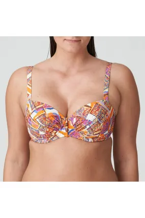 Padded Printed Bikini- Unas1 Primadonna Sale- Bikini plus size padded       Münster