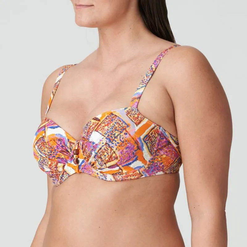 Padded Printed Bikini- Unas1 Primadonna Sale- Bikini plus size padded       Münster