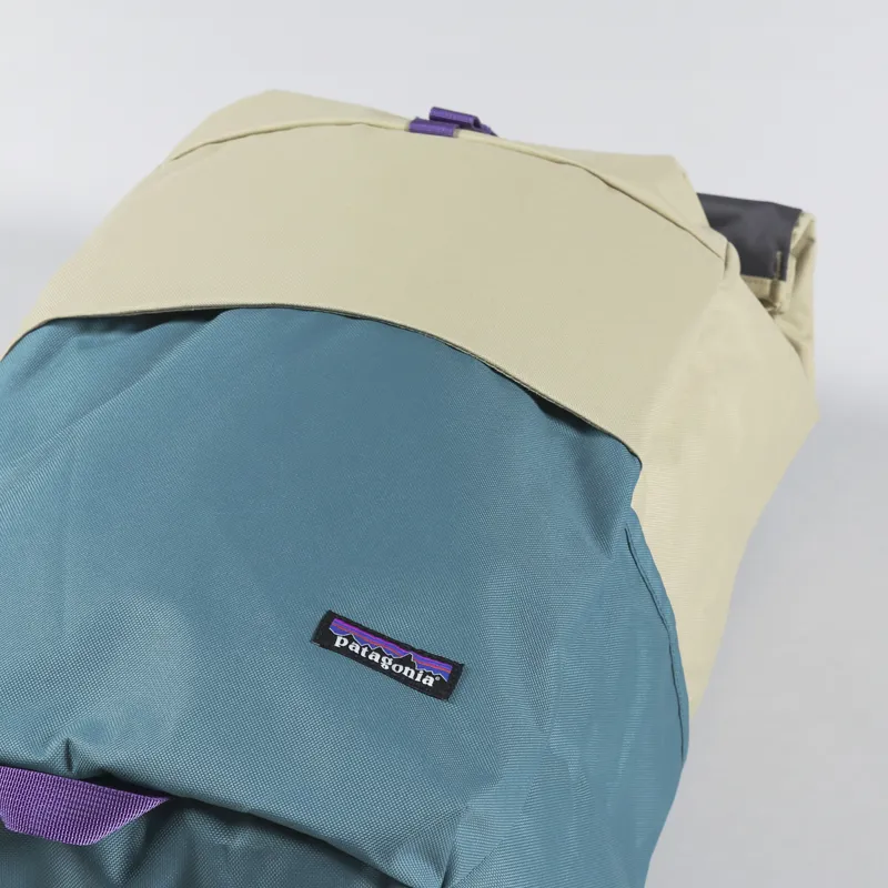 Patagonia Fieldsmith Roll Top Pack 30L Patchwork Tasmanian Teal