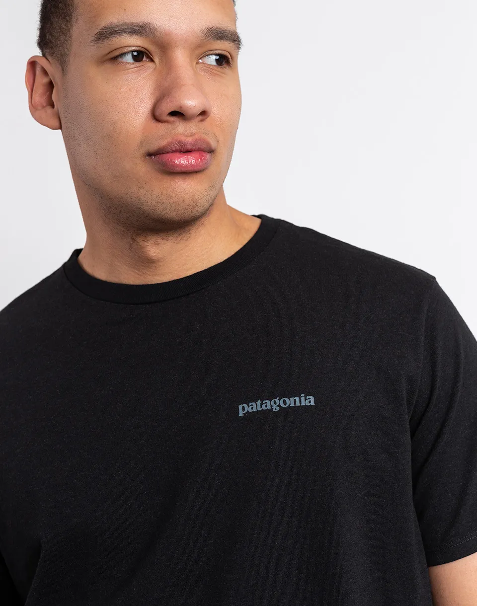 Patagonia Fitz Roy Icon Responsibili-Tee Ink Black