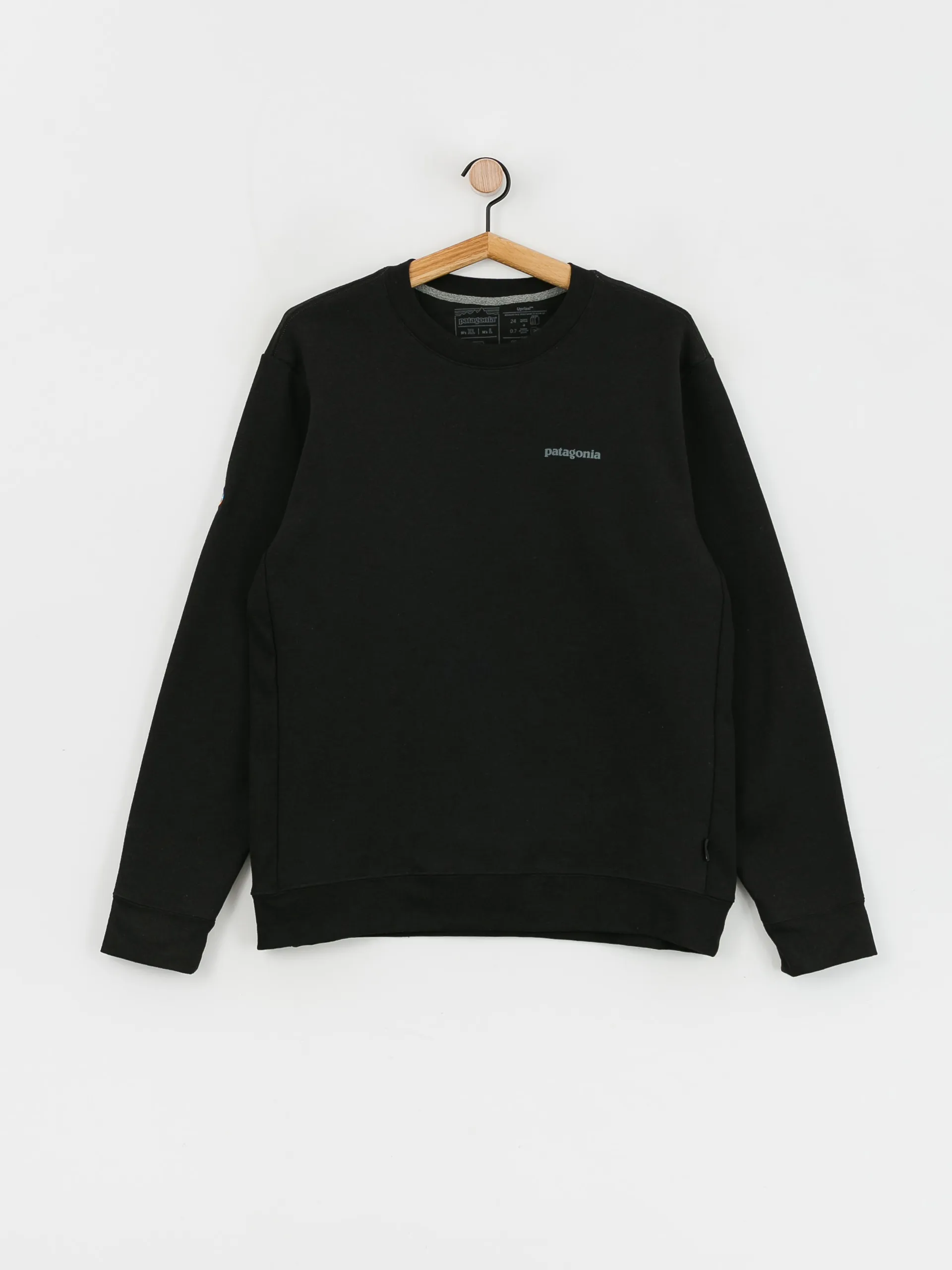 Patagonia Fitz Roy Icon Uprisal Crew Sweatshirt (ink black)