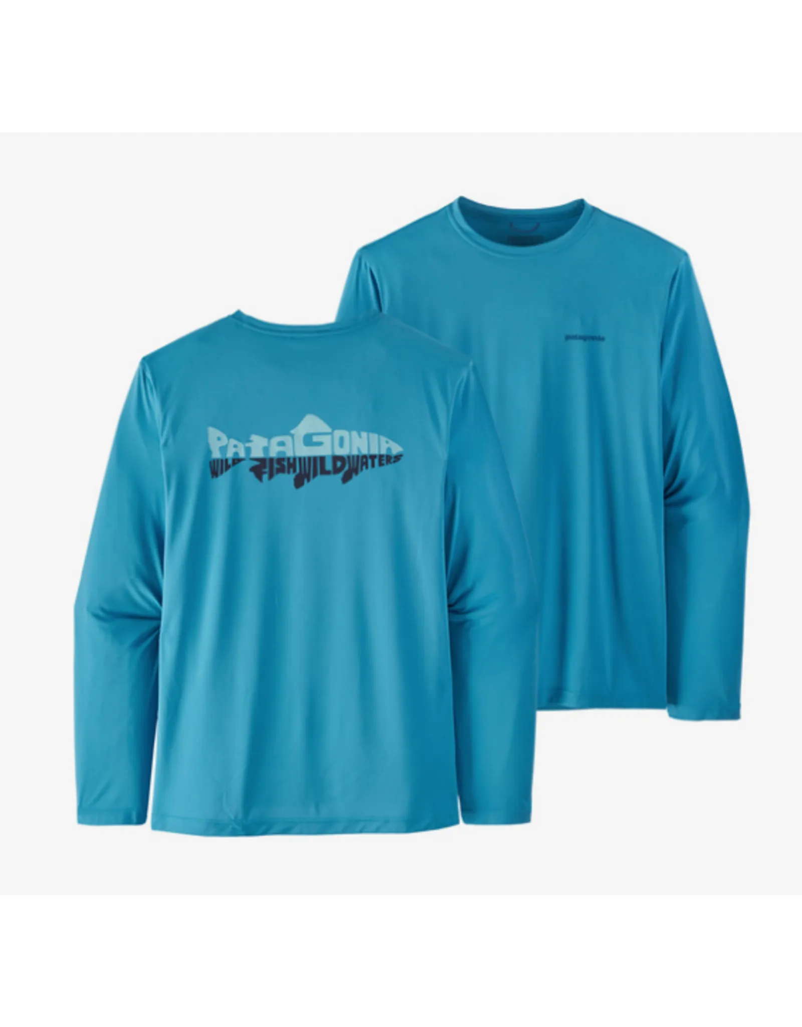 Patagonia Long-Sleeved Capilene® Cool Daily Fish Graphic Shirt