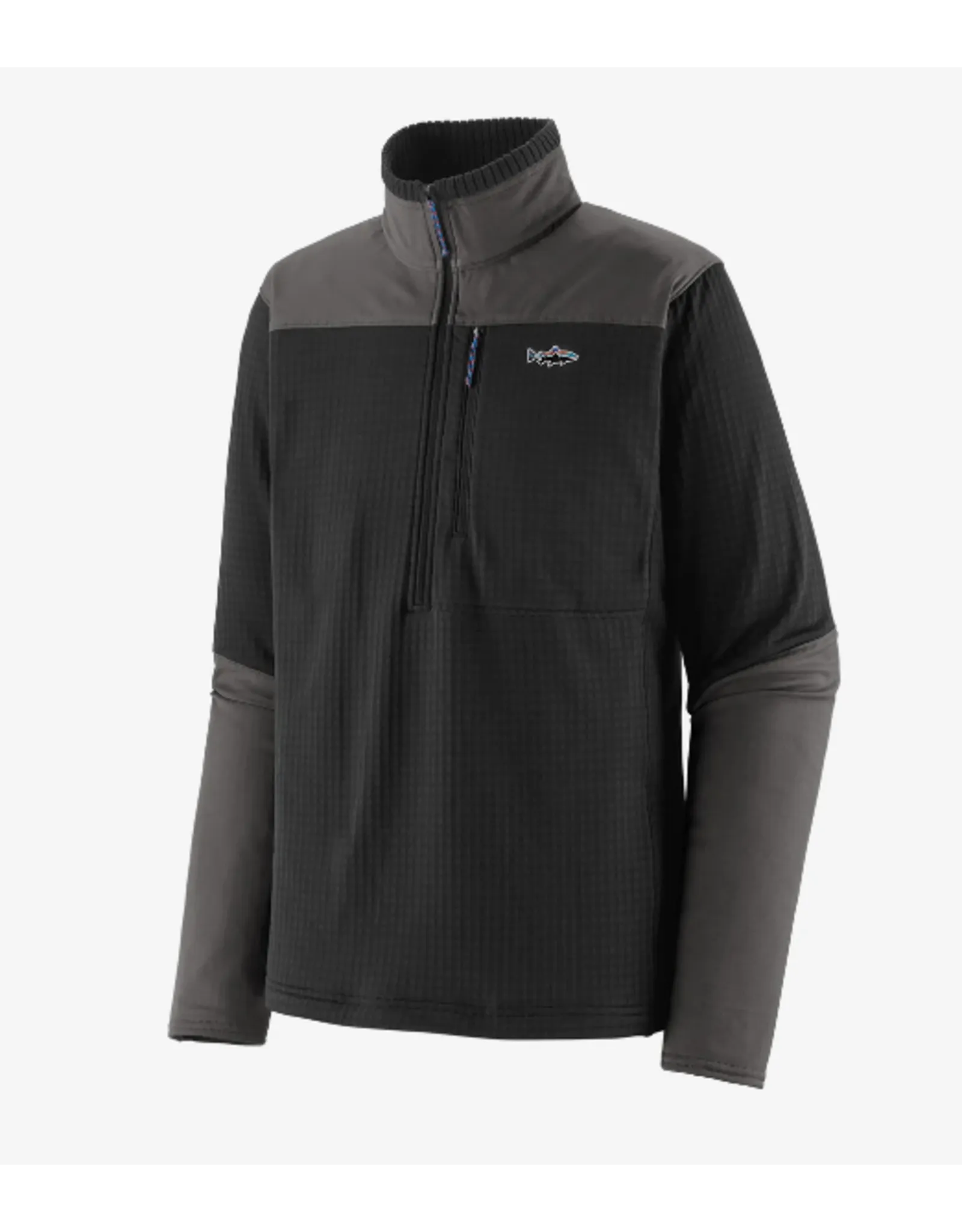 Patagonia M's L/S R1 Fitz Roy 1/4 Zip