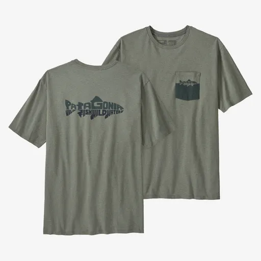 Patagonia M's Wild Waterline Pocket Responsibili-Tee