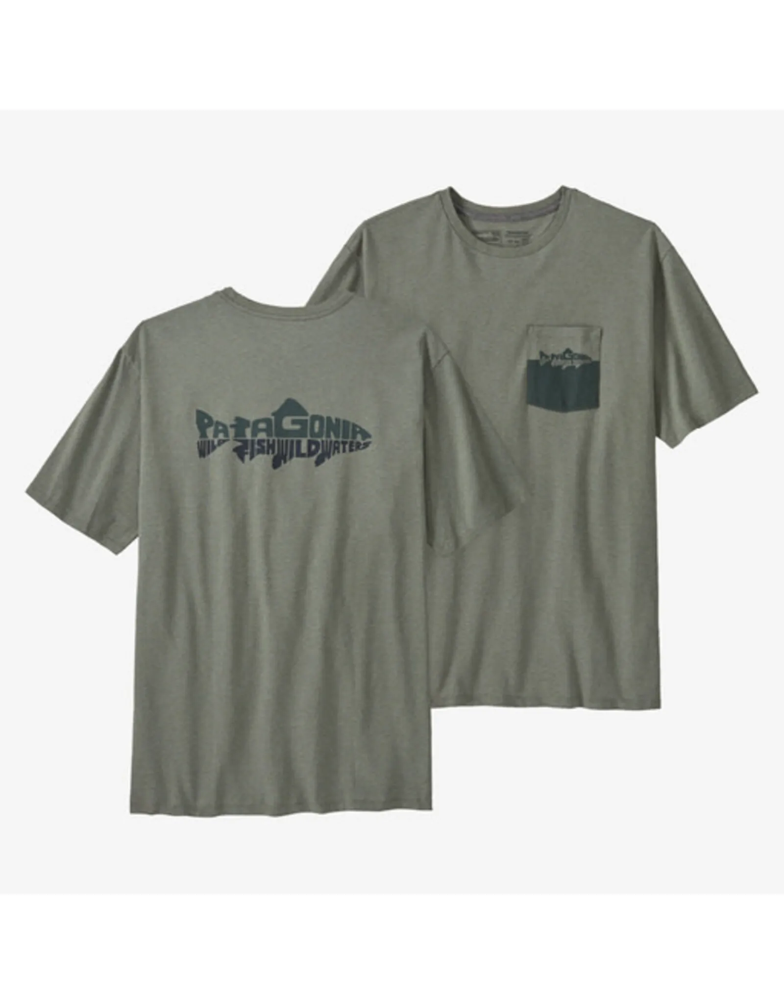 Patagonia M's Wild Waterline Pocket Responsibili-Tee