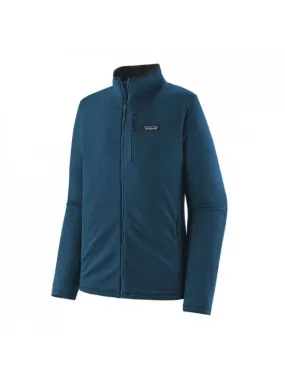 Patagonia Men's R1® Daily Jacket :  Lagom Blue - Tidepool Blue X-Dye