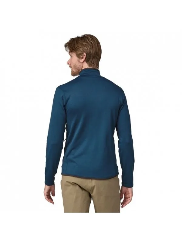 Patagonia Men's R1® Daily Jacket :  Lagom Blue - Tidepool Blue X-Dye