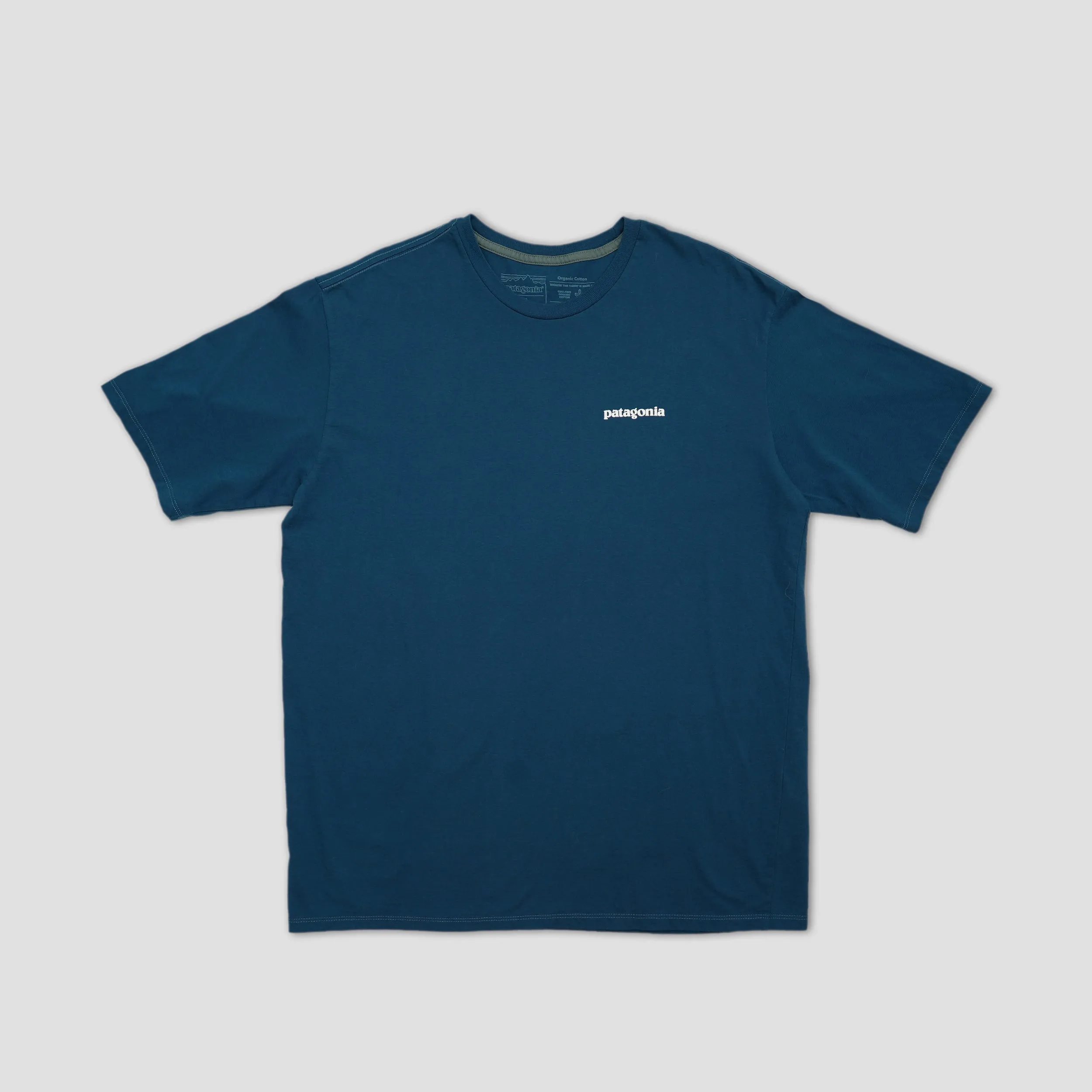 Patagonia P-6 Mission Organic T-Shirt Lagom Blue