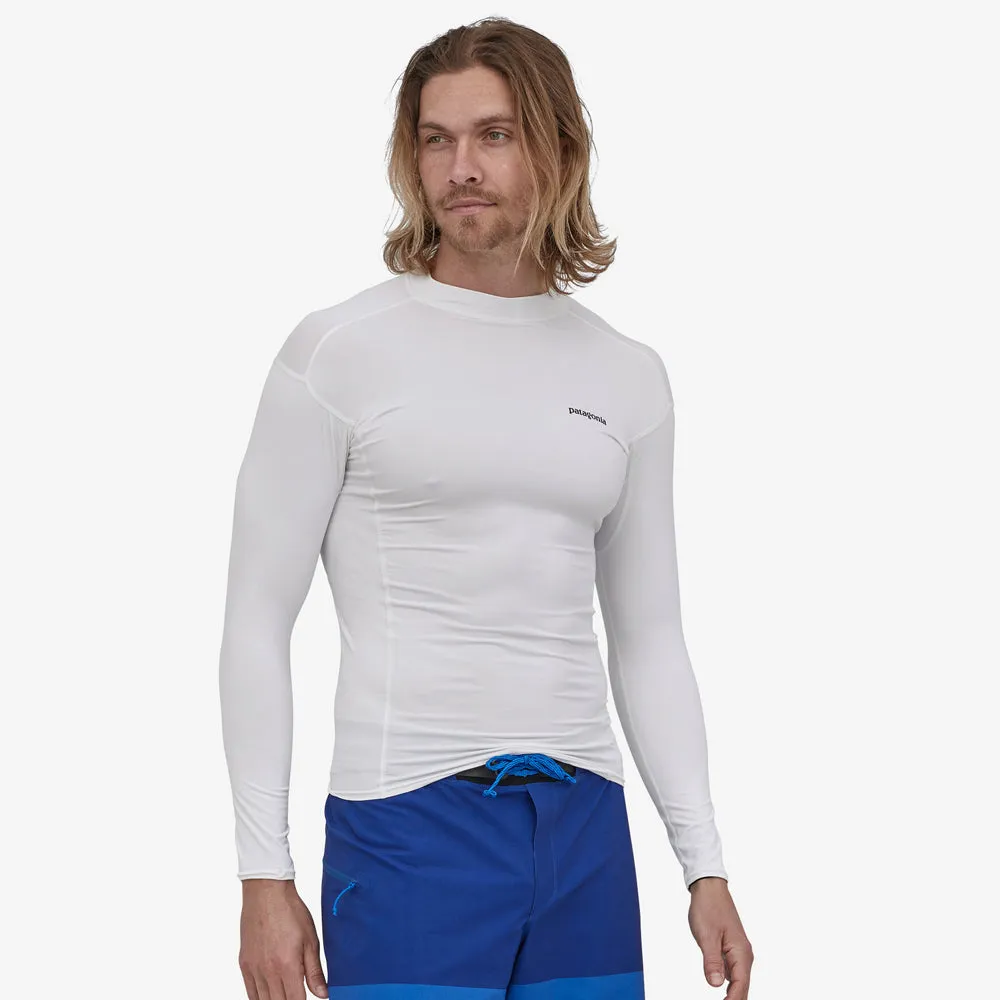 Patagonia R0 Long Sleeve Surf Top - White