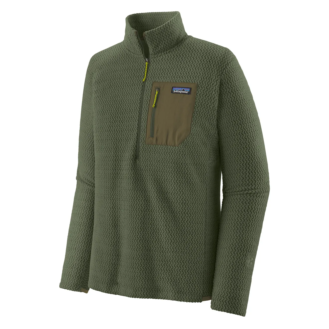 Patagonia R1 Air Zip Neck Torrey Pine Green