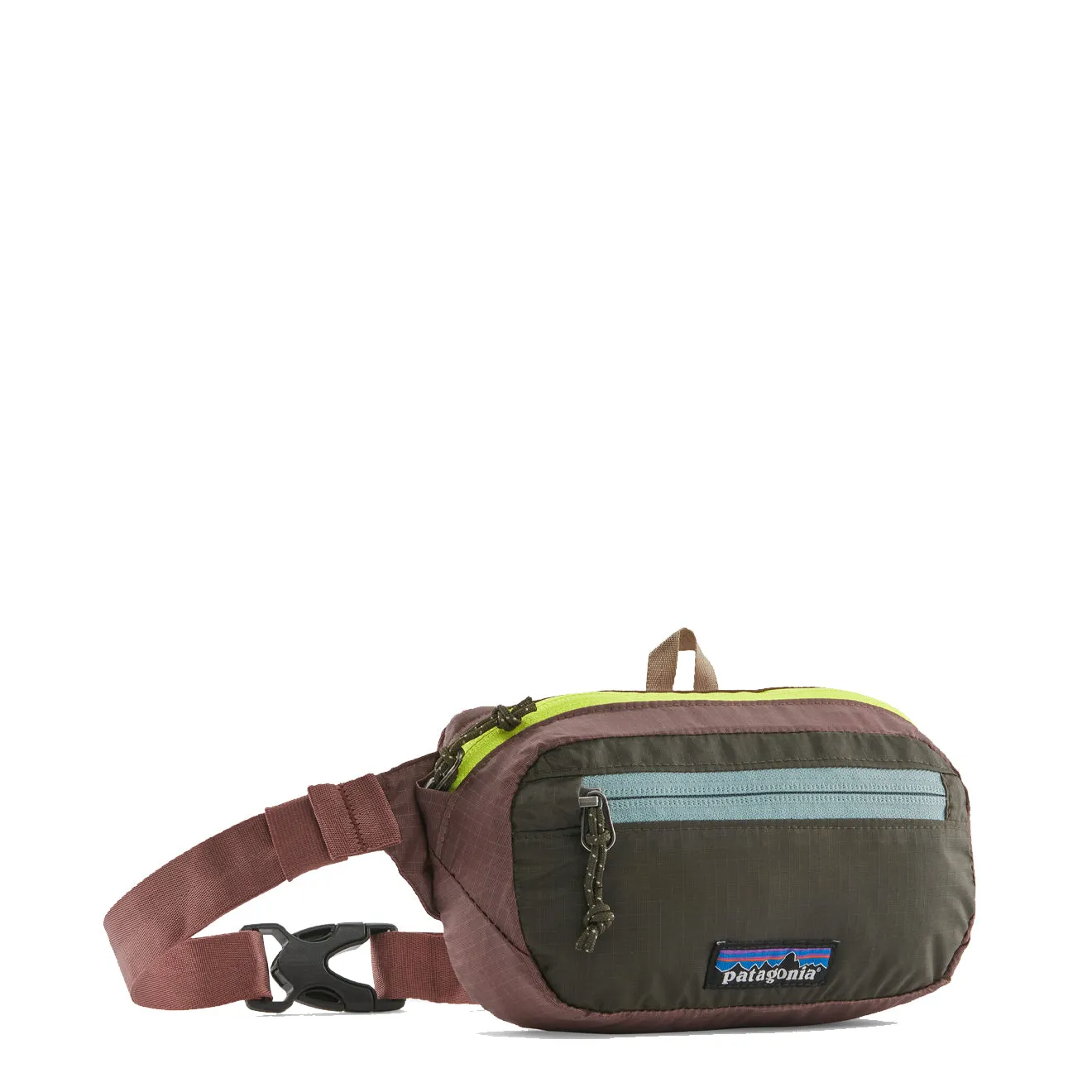 Patagonia Ultralight Black Hole Mini Hip Pack Patchwork / Pine Needle Green