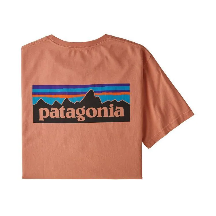 Patagonia  |Unisex Plain Outdoor T-Shirts