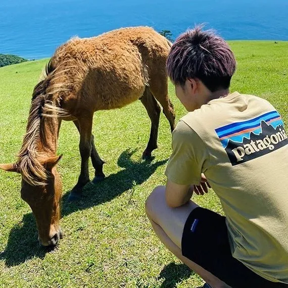 Patagonia  |Unisex Plain Outdoor T-Shirts