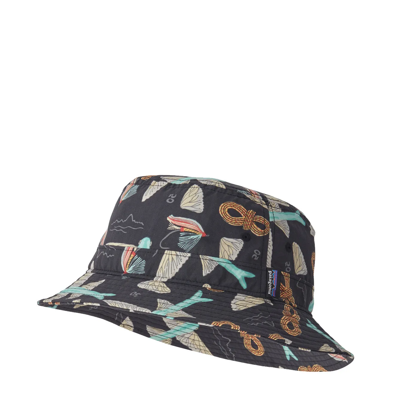 Patagonia Wavefarer Bucket Hat Fly 50 / Ink Black