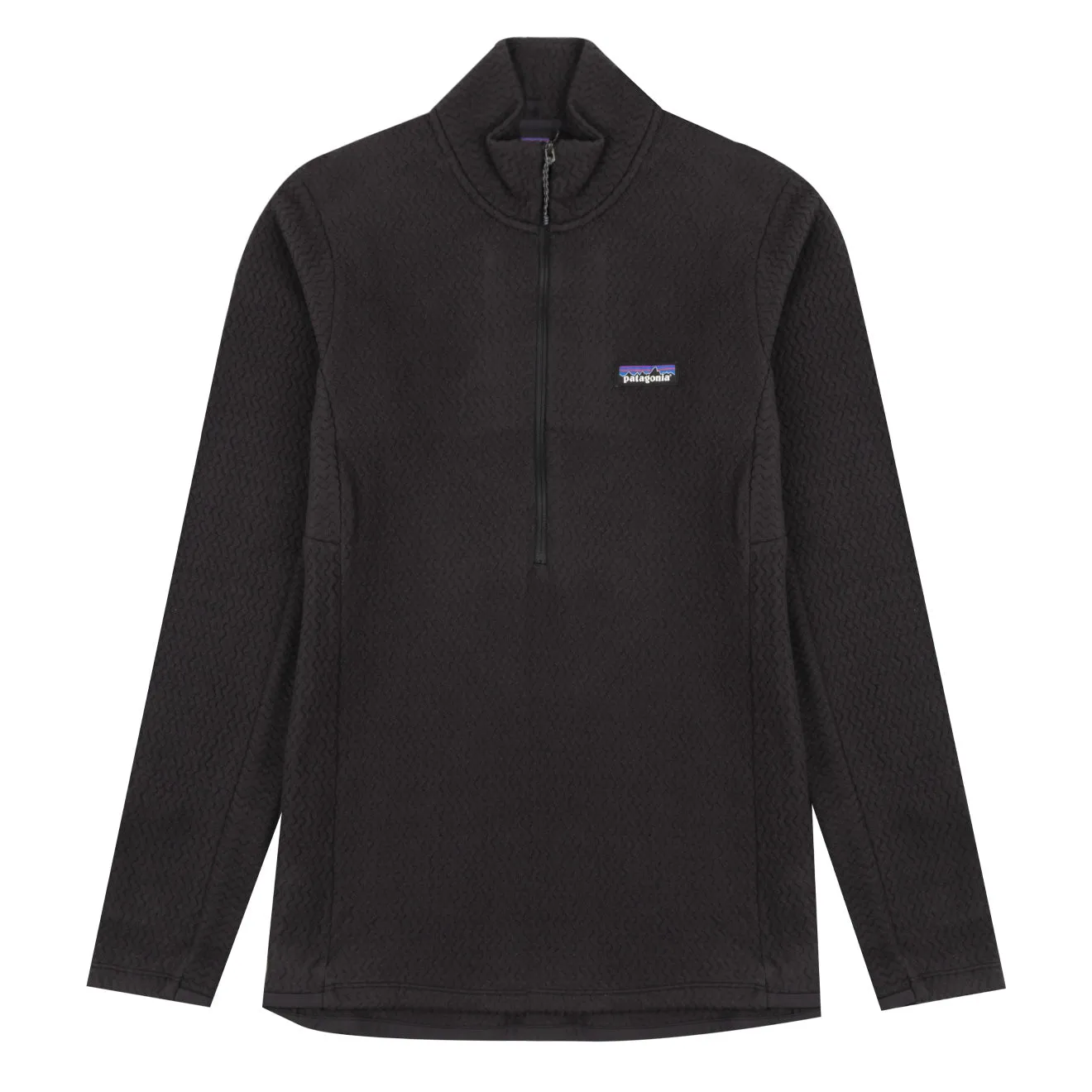 Patagonia Womens R1 Air Zip Neck Black