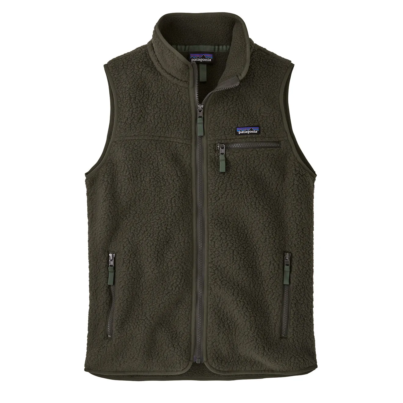 Patagonia Womens Retro Pile Vest Pine Needle Green