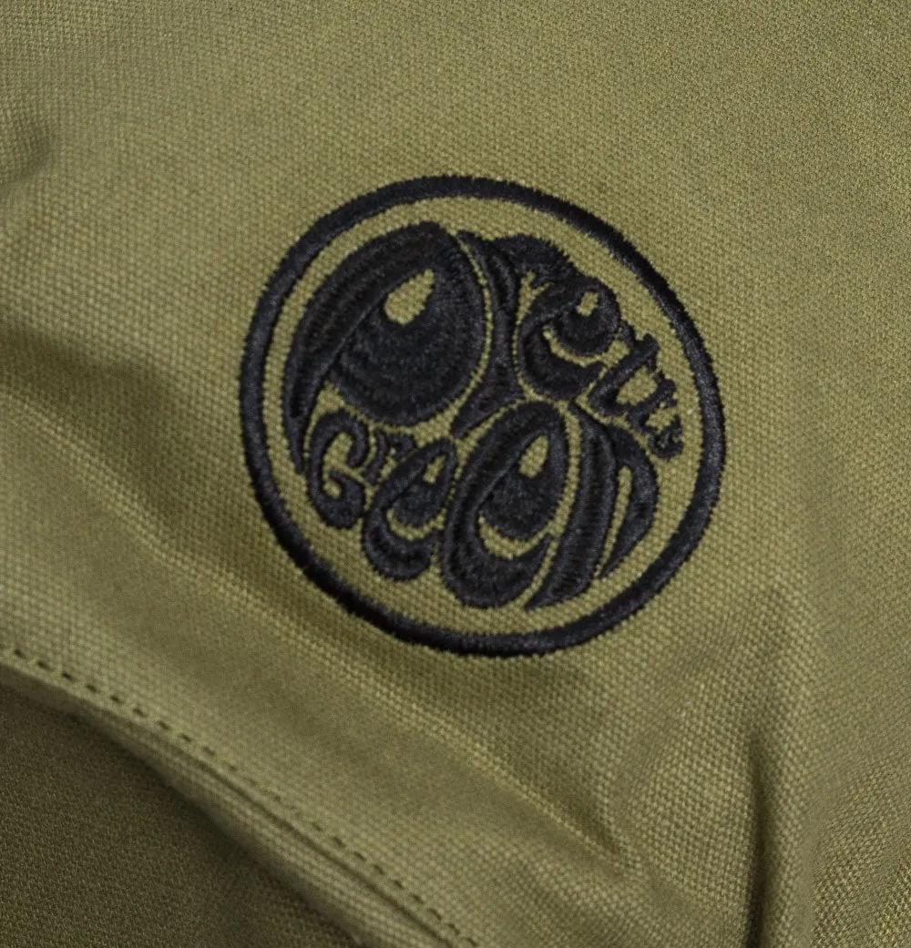 Pretty Green Openshaw Pocket Backpack Khaki