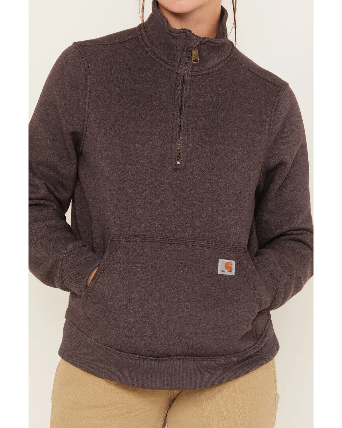 Product Name:  Carhartt Women's Relaxed Fit Midweight Half-Zip Pullover