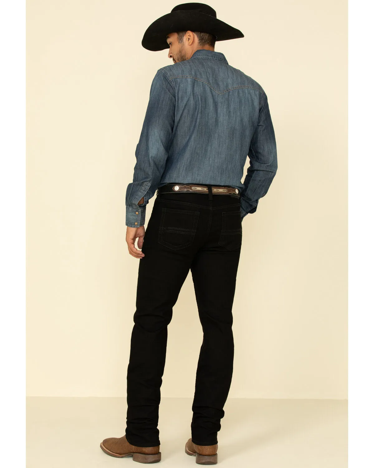 Product Name:  Cody James Men's Night Rider Black Wash Slim Straight Stretch Denim Jeans