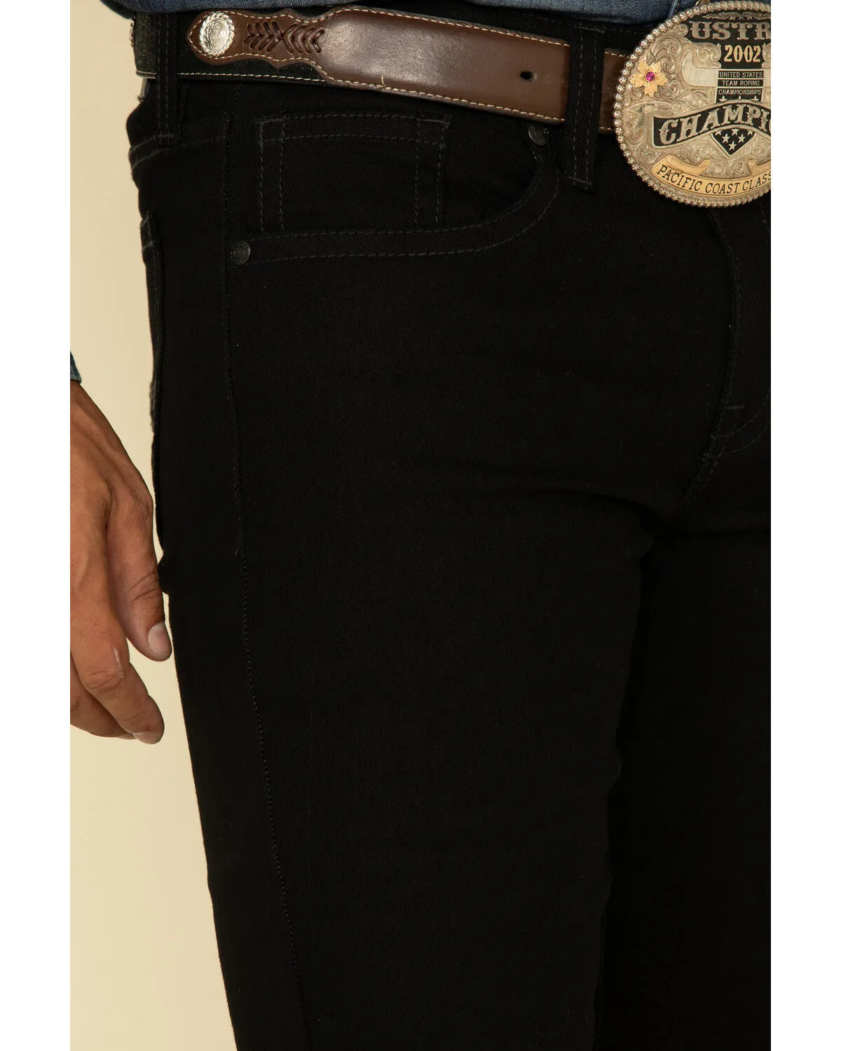 Product Name:  Cody James Men's Night Rider Black Wash Slim Straight Stretch Denim Jeans