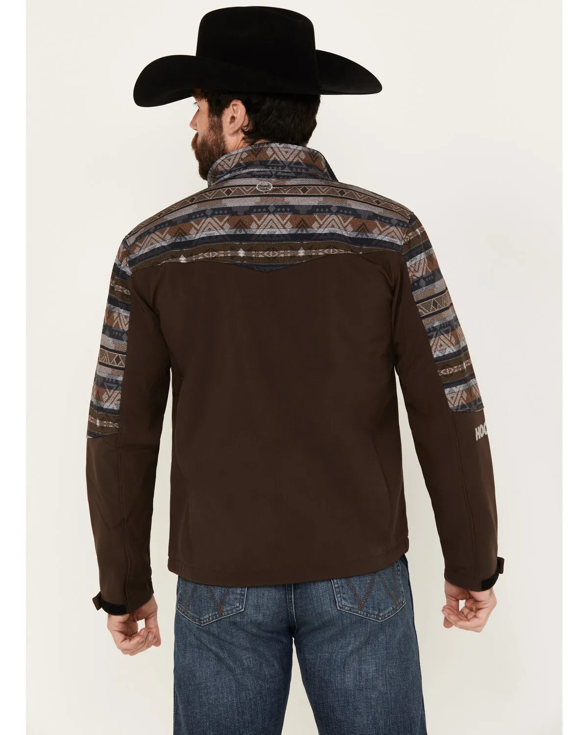 Product Name:  Hooey Men's Southwestern Print Softshell Jacket