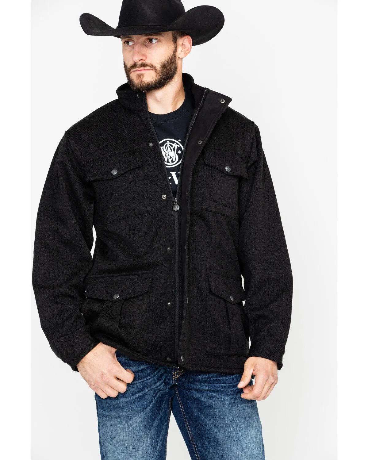 Product Name:  Outback Trading Co. Men's Softshell Reid Snap Jacket