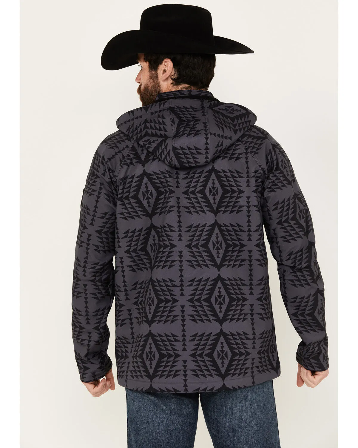 Product Name:  RANK 45® Men's Southwestern Print Softshell Jacket