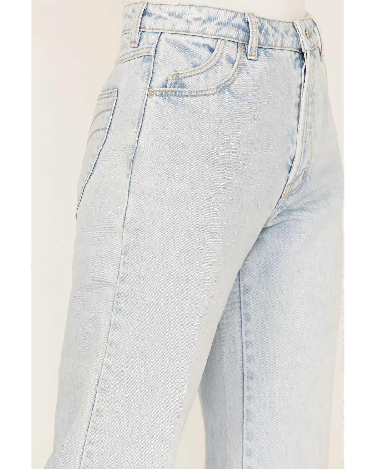 Product Name:  Rolla's Women's Light Wash High Rise Classic Straight Jeans