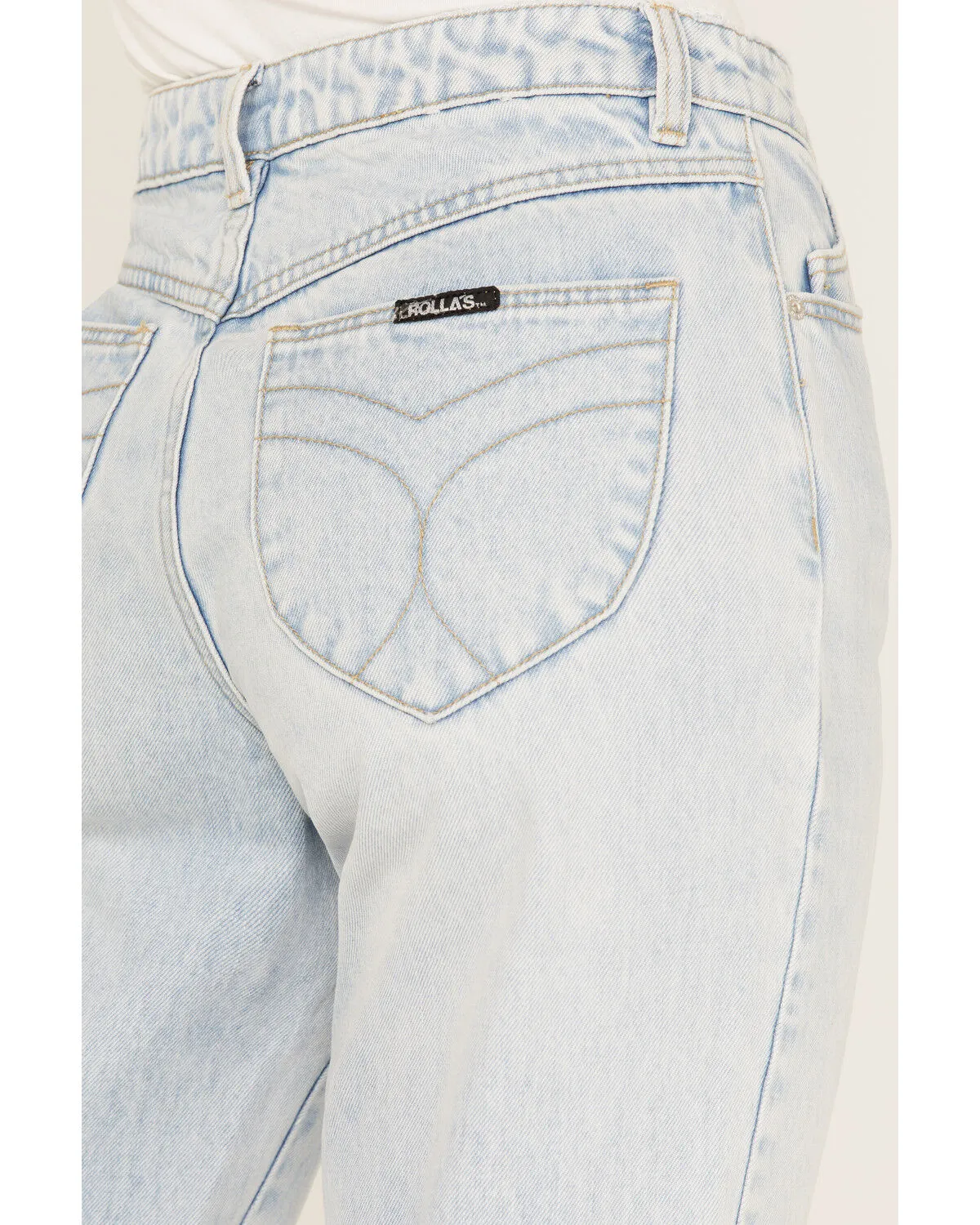 Product Name:  Rolla's Women's Light Wash High Rise Classic Straight Jeans