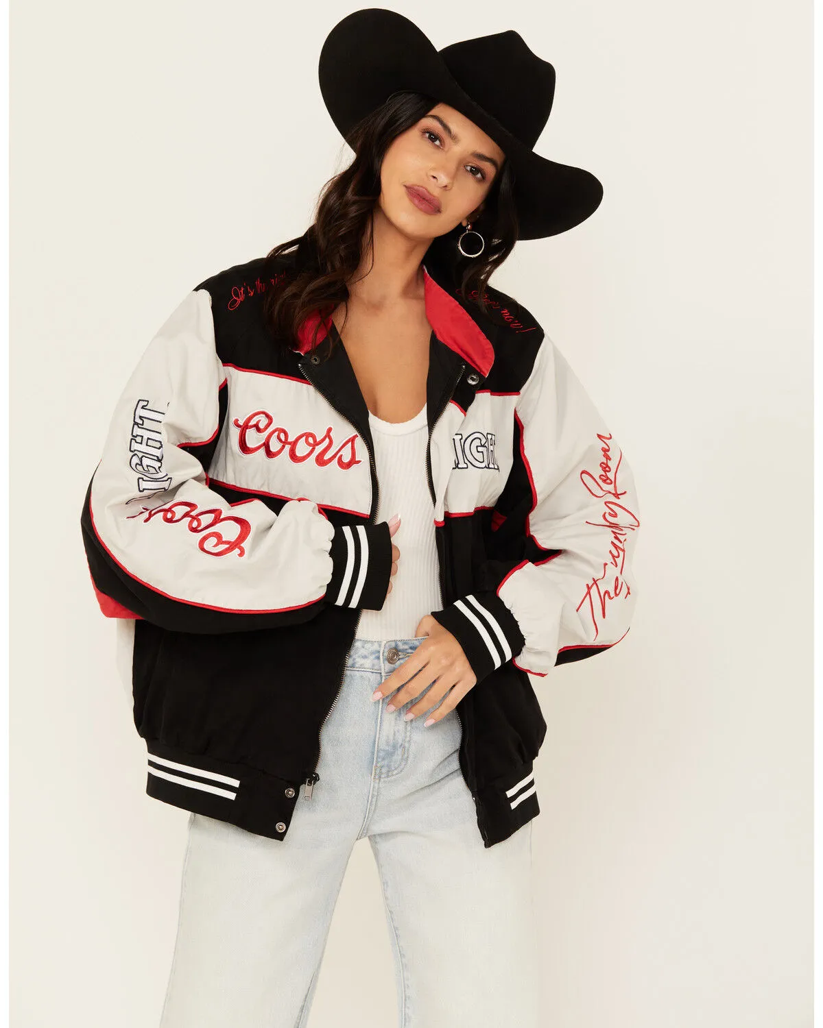 Product Name:  The Laundry Room Women's Coors Logo Racing Jacket