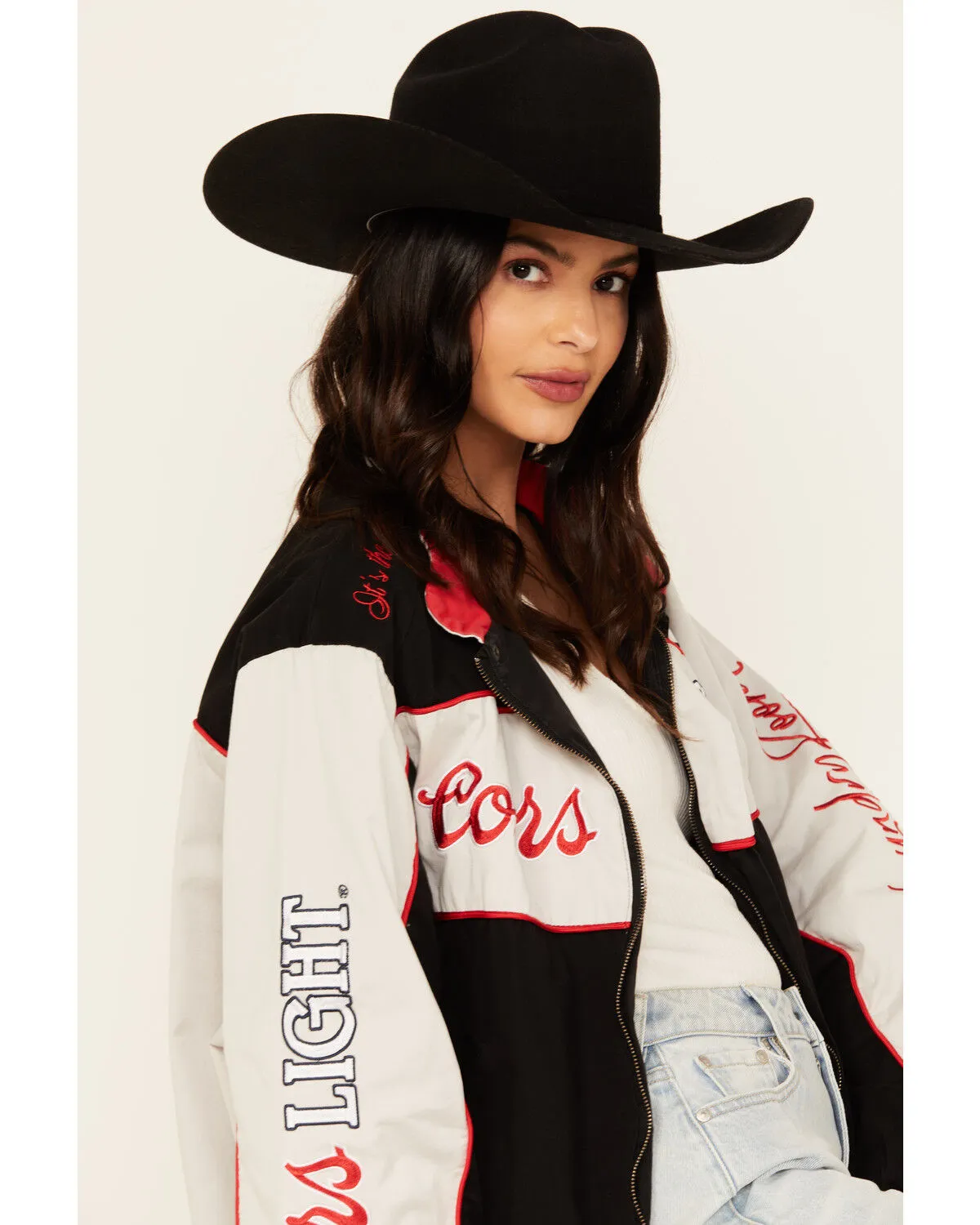 Product Name:  The Laundry Room Women's Coors Logo Racing Jacket