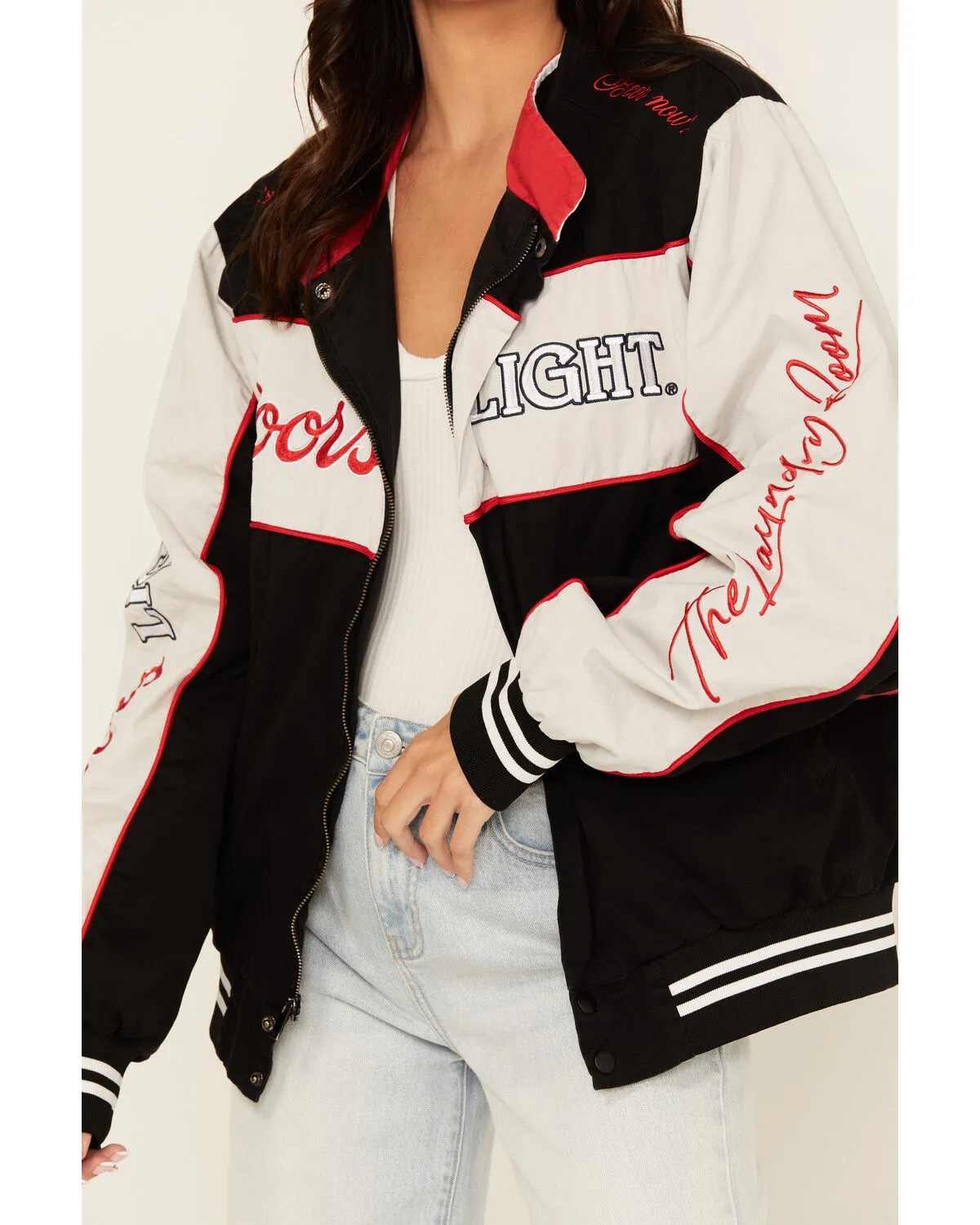 Product Name:  The Laundry Room Women's Coors Logo Racing Jacket