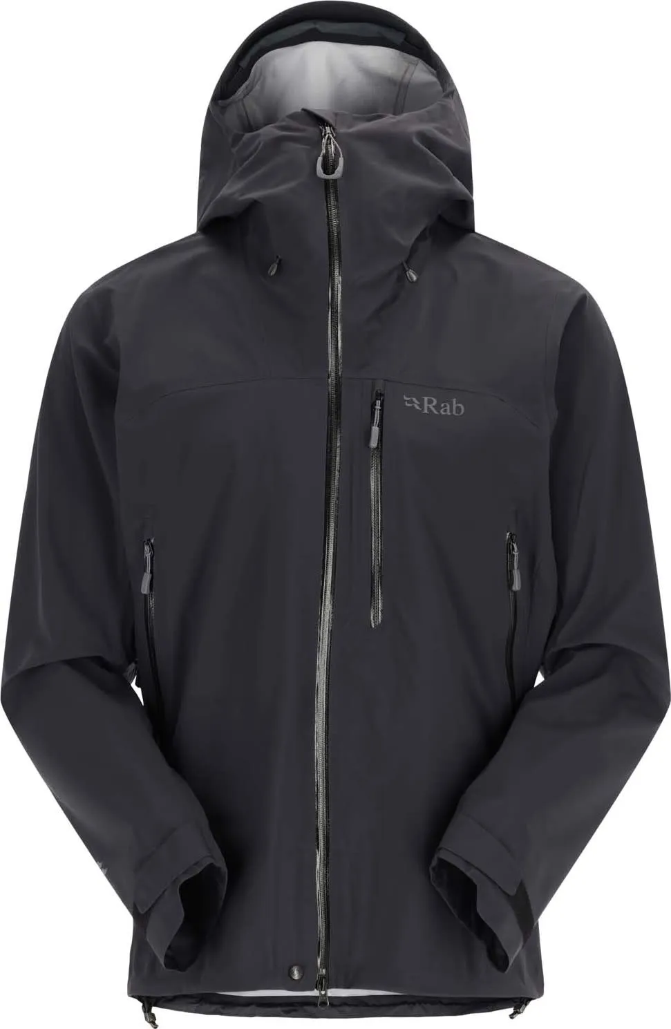 Rab Men's Firewall Waterproof Jacket Black | Buy Rab Men's Firewall Waterproof Jacket Black here | Outnorth