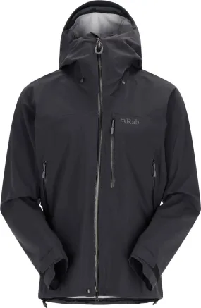 Rab Men's Firewall Waterproof Jacket Black | Buy Rab Men's Firewall Waterproof Jacket Black here | Outnorth