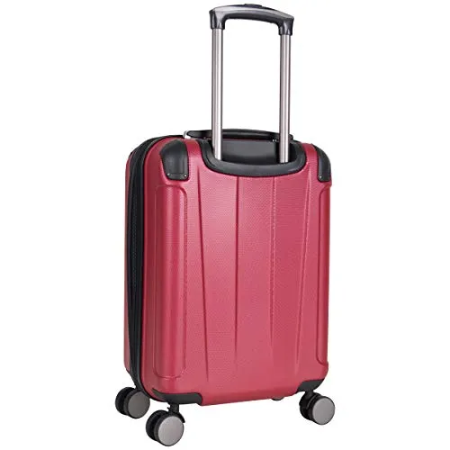 Reaction Kenneth Cole Continuum Red Carry On Spinner Suitcase - 20 Inch