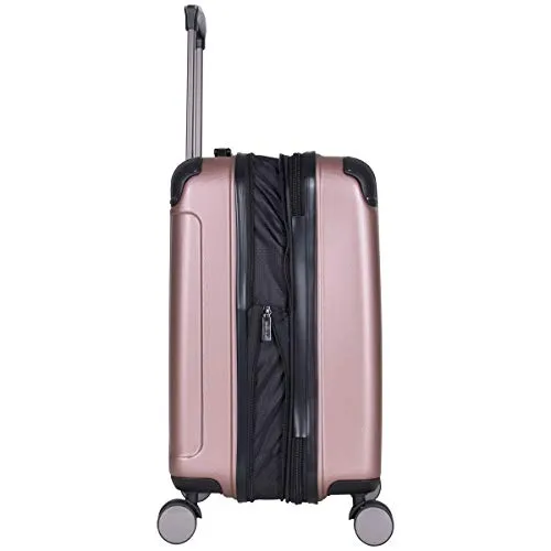 Reaction Kenneth Cole Continuum Rose Gold Carry On Spinner Suitcase - 20 Inch