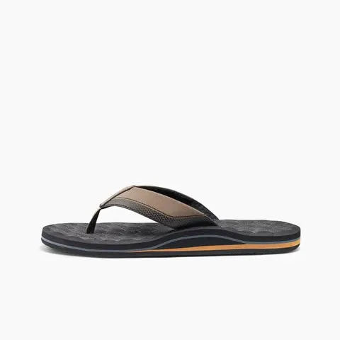 Reef Mens The Ripper Sandals - Black/Tan