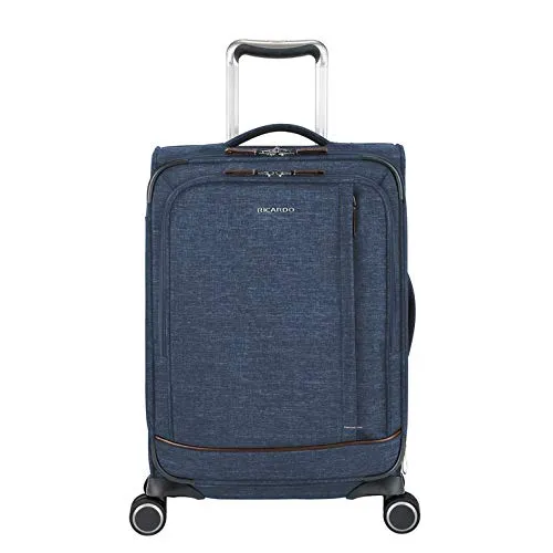 Ricardo Beverly Hills Malibu Bay 2.0 20-Inch Carry-On Suitcase (Midnight Navy)