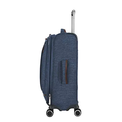 Ricardo Beverly Hills Malibu Bay 2.0 20-Inch Carry-On Suitcase (Midnight Navy)