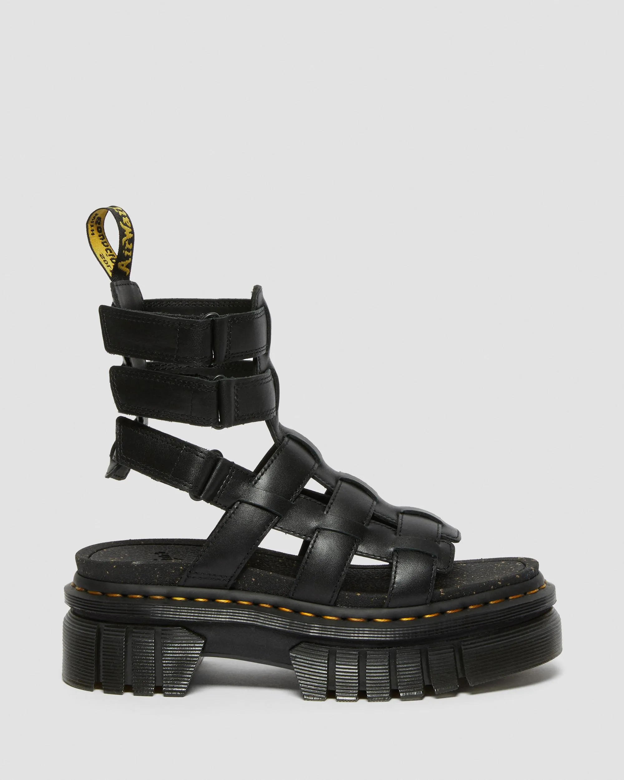 Ricki Nappa Lux Leather Platform Gladiator Sandals