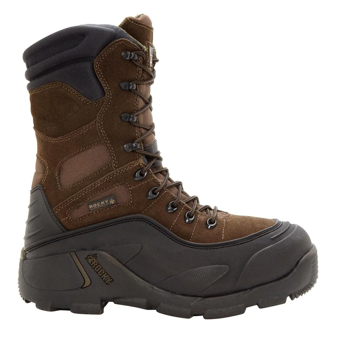 Rocky Blizzardstalker Pro Waterproof 1200 Gram Thinsulate Insulated Boot Brown