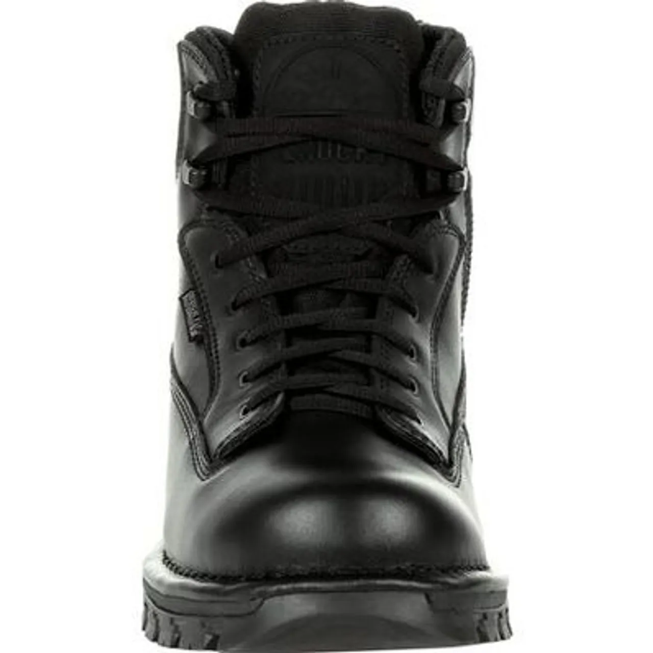 Rocky Portland 6" Black Side Zip Waterproof Public Service Boot