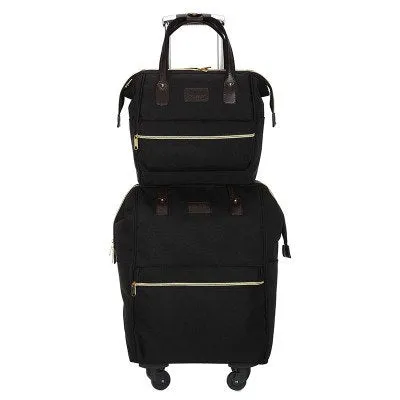 Rolling Cabin Luggage Set,Travel Suitcase Bag,Oxford Cloth Trolley Case,Nniversal Wheel Carry-On,