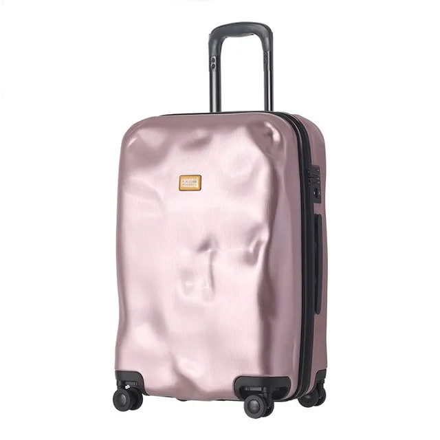 Rolling Spinner Luggage Travel Suitcase Women Trolley Case With Wheels 20Inch Boarding Carry On