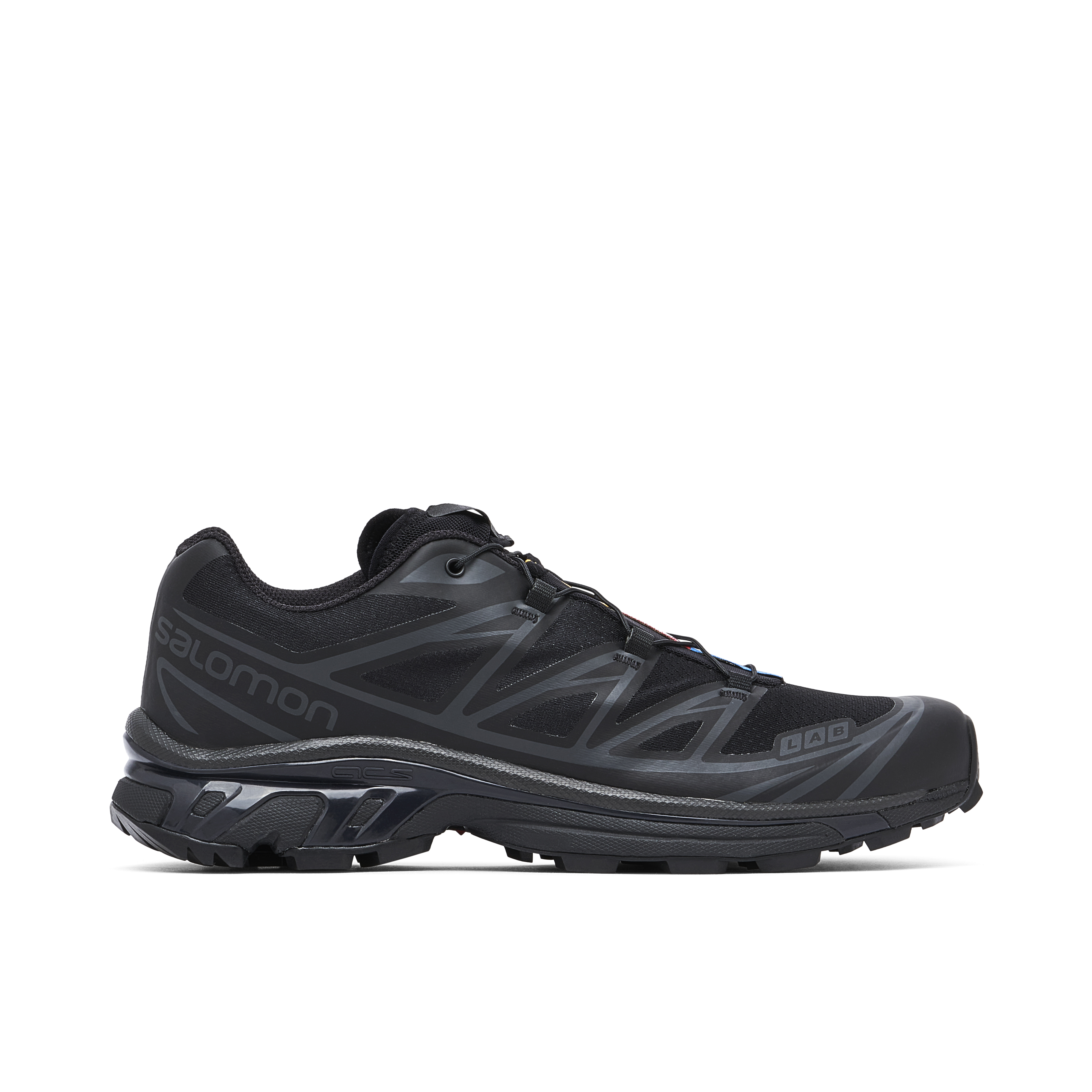 Salomon XT-6 Triple Black | L41086600 | Laced