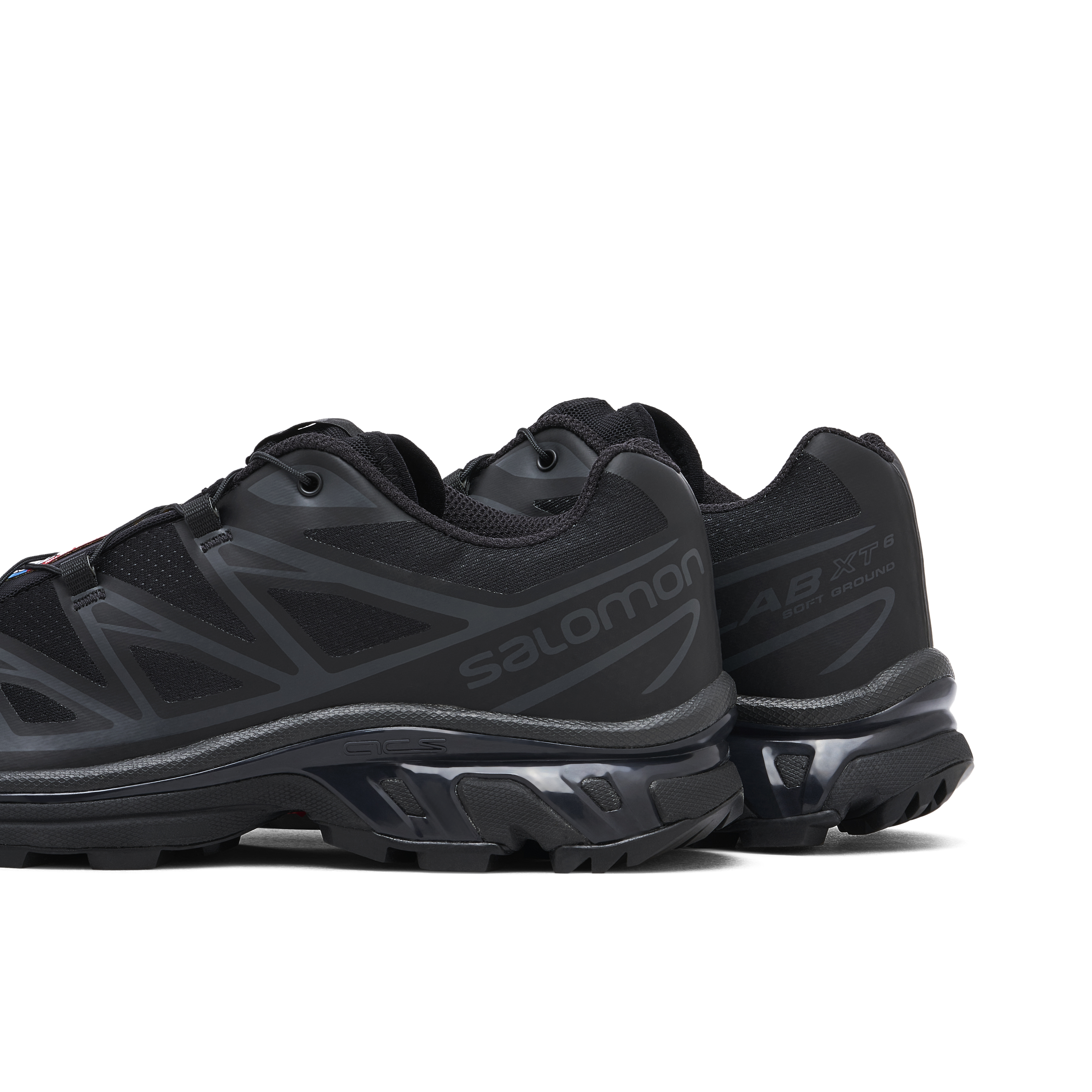 Salomon XT-6 Triple Black | L41086600 | Laced