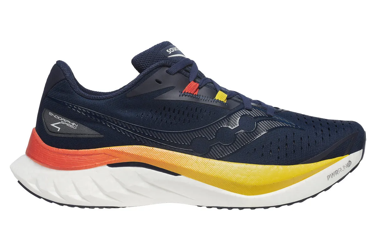 Saucony Endorphin Speed 4 D Navy/Spice Mens